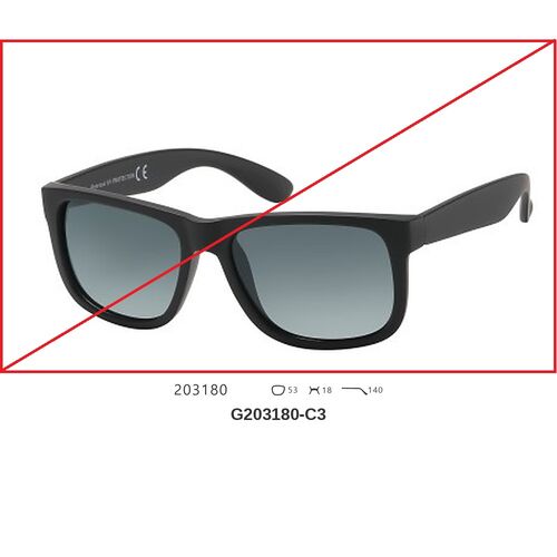 Gafa SUNXY Polarizada Wayfarer G203180-C2 Negro / Negro